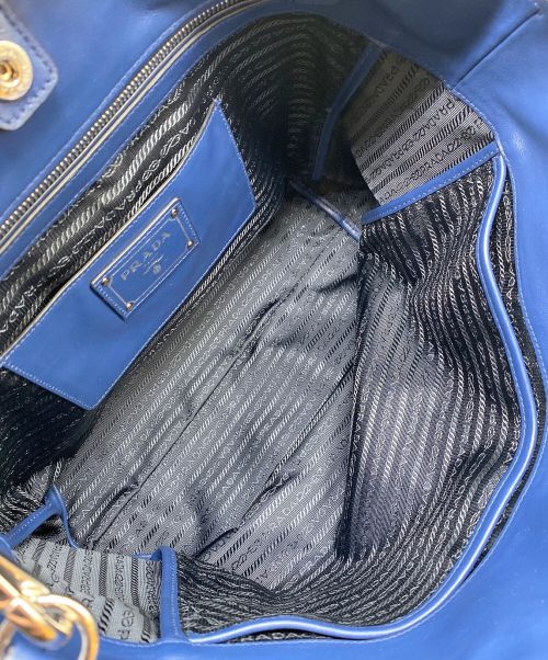 PRADA（プラダ）PRADA (プラダ) 2WAYショルダーバッグ ブルー サイズ:-の古着・服飾アイテム