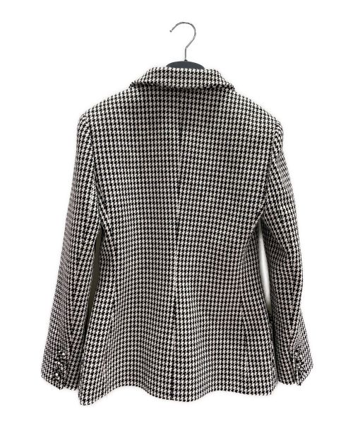 Christian Dior（クリスチャン ディオール）Christian Dior (クリスチャン ディオール) バージャケット ホワイト×ブラック サイズ:34の古着・服飾アイテム