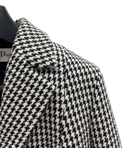 Christian Dior（クリスチャン ディオール）Christian Dior (クリスチャン ディオール) バージャケット ホワイト×ブラック サイズ:34の古着・服飾アイテム