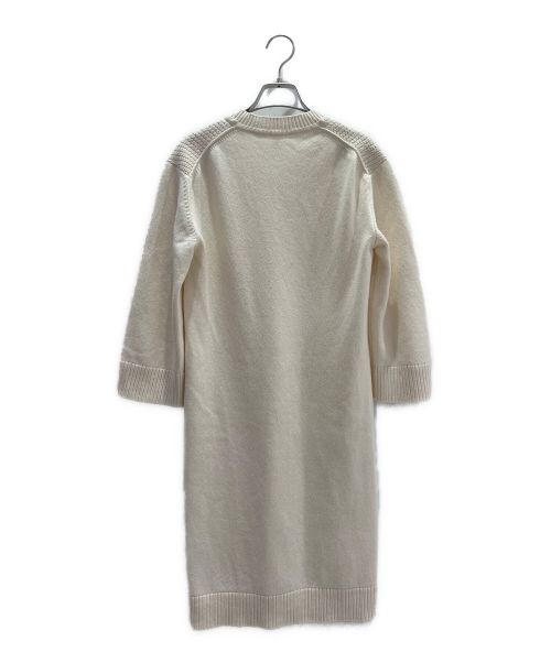 HERMES（エルメス）HERMES (エルメス) ニットワンピース ベージュ サイズ:34の古着・服飾アイテム