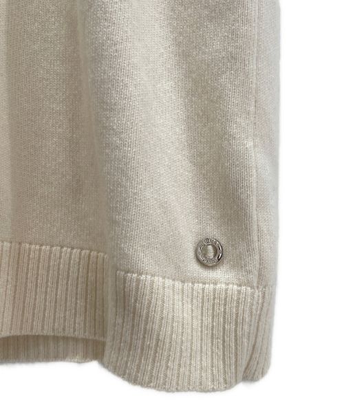 HERMES（エルメス）HERMES (エルメス) ニットワンピース ベージュ サイズ:34の古着・服飾アイテム