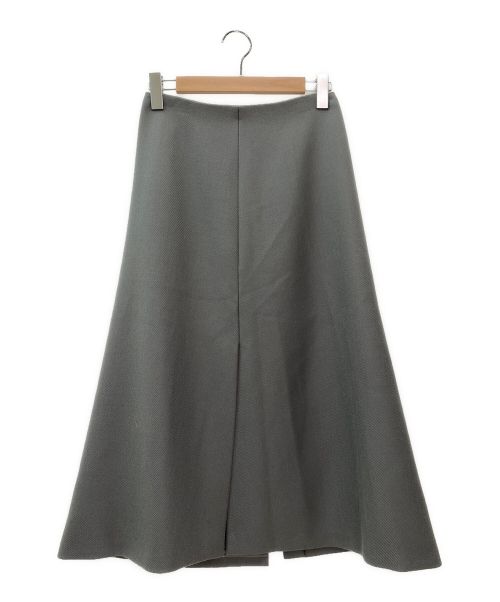 THE ROW（ザ ロウ）THE ROW (ザ ロウ) ウールロングフレアスカート グレーの古着・服飾アイテム
