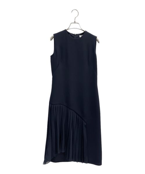 Christian Dior（クリスチャン ディオール）Christian Dior (クリスチャン ディオール) ロングワンピース ネイビー サイズ:36の古着・服飾アイテム