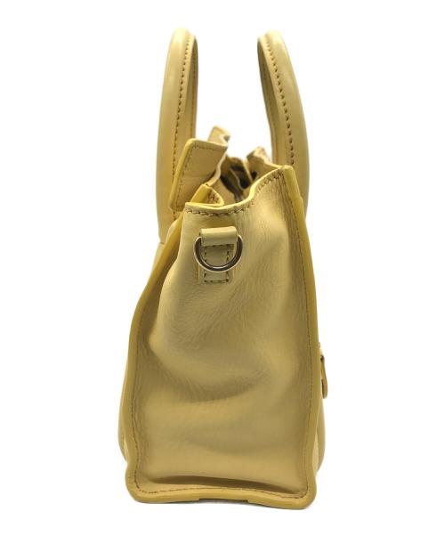 CELINE（セリーヌ）CELINE (セリーヌ) ラゲージナノショッパー イエローの古着・服飾アイテム