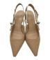 Christian Dior (クリスチャン ディオール) J'ADIOR スリングバックパンプス ベージュ サイズ:37D：44800円
