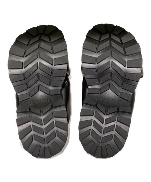 JIL SANDER（ジルサンダー）JIL SANDER (ジルサンダー) Padded Slides ブラック サイズ:36の古着・服飾アイテム