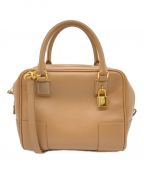 LOEWEロエベ）の古着「アマソナ19 スクエアバッグ」｜ベージュ