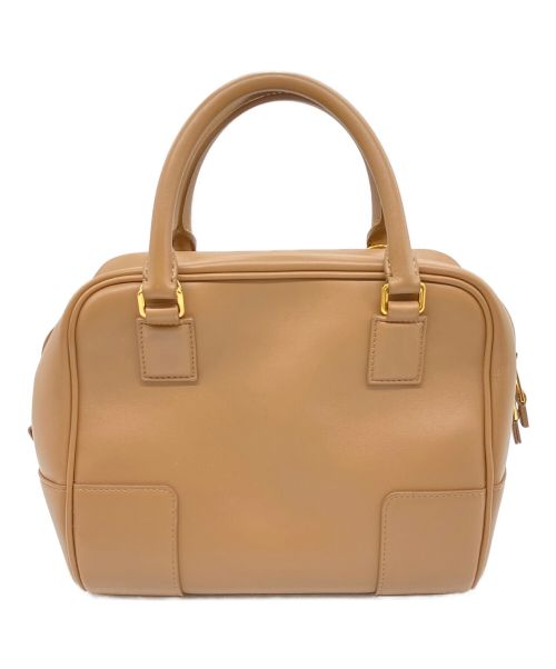 LOEWE（ロエベ）LOEWE (ロエベ) アマソナ19 スクエアバッグ ベージュの古着・服飾アイテム