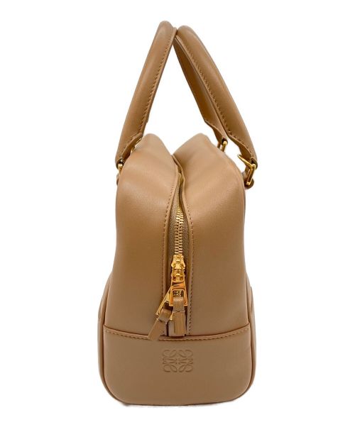 LOEWE（ロエベ）LOEWE (ロエベ) アマソナ19 スクエアバッグ ベージュの古着・服飾アイテム