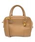 LOEWE（ロエベ）の古着「アマソナ19 スクエアバッグ」｜ベージュ