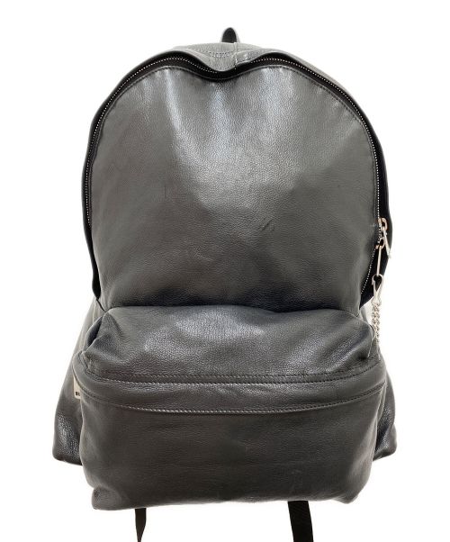 CELINE（セリーヌ）CELINE (セリーヌ) レザーバックパック ブラック サイズ:-の古着・服飾アイテム