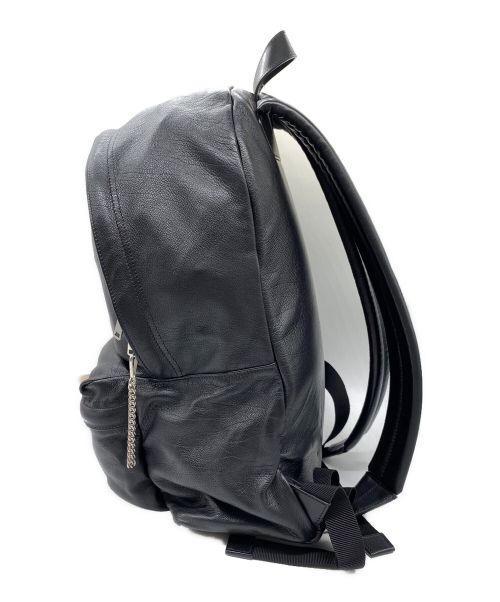 CELINE（セリーヌ）CELINE (セリーヌ) レザーバックパック ブラック サイズ:-の古着・服飾アイテム