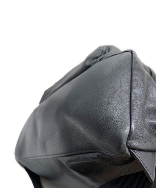 CELINE（セリーヌ）CELINE (セリーヌ) レザーバックパック ブラック サイズ:-の古着・服飾アイテム