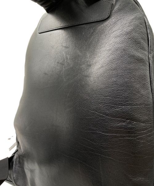 CELINE（セリーヌ）CELINE (セリーヌ) レザーバックパック ブラック サイズ:-の古着・服飾アイテム