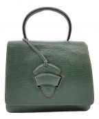LOEWEロエベ）の古着「バルセロナ 2WAYショルダーバッグ」｜グリーン