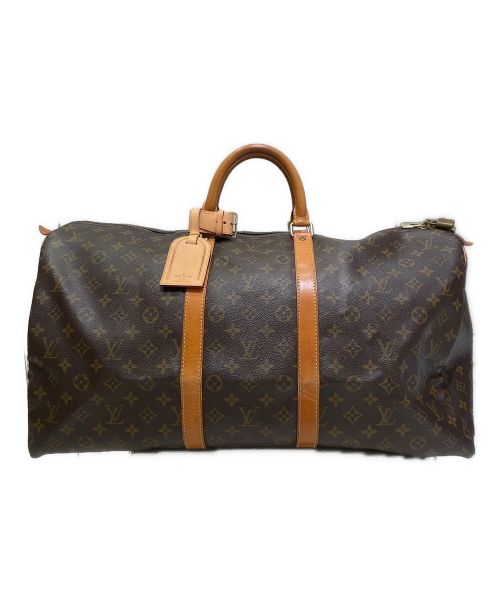 LOUIS VUITTON（ルイ ヴィトン）LOUIS VUITTON (ルイ ヴィトン) キーポル55 ブラウン サイズ:55の古着・服飾アイテム