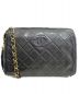 CHANEL（シャネル）の古着「フリンジチェーンショルダーバッグ」｜ブラック