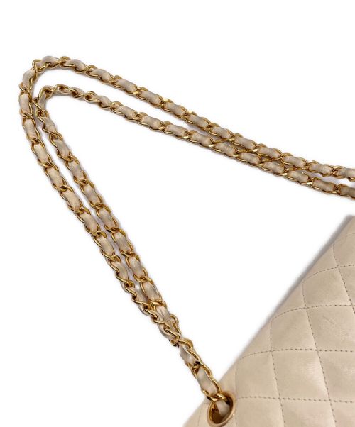 CHANEL（シャネル）CHANEL (シャネル) ダブルフラップマトラッセ ホワイト サイズ:25の古着・服飾アイテム