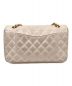 CHANEL (シャネル) ダブルフラップマトラッセ ホワイト サイズ:25：298000円