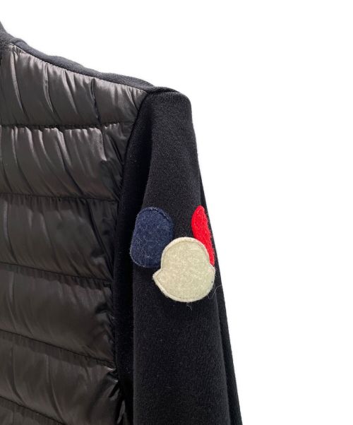 MONCLER（モンクレール）MONCLER (モンクレール) MAGRIA CARDIGAN ブラック サイズ:Lの古着・服飾アイテム