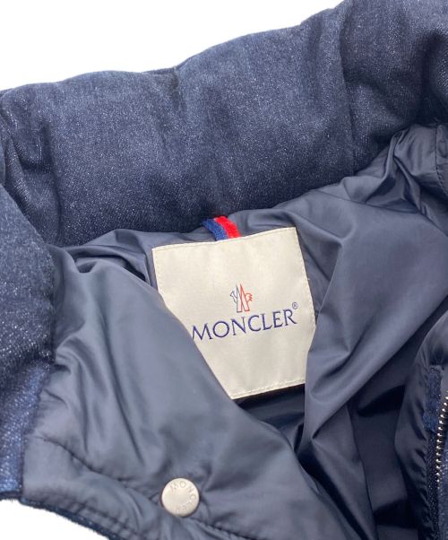 MONCLER（モンクレール）MONCLER (モンクレール) BREVAL GIUBBOTO（ブレバル ジュポット) ネイビー サイズ:1の古着・服飾アイテム