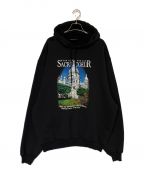 BALENCIAGAバレンシアガ）の古着「Sacre Coeur Bomber Hoodie」｜ブラック