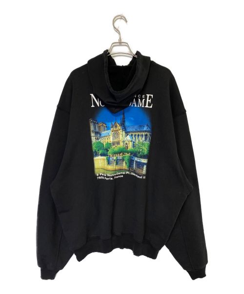 BALENCIAGA（バレンシアガ）BALENCIAGA (バレンシアガ) Sacre Coeur Bomber Hoodie ブラック サイズ:XSの古着・服飾アイテム