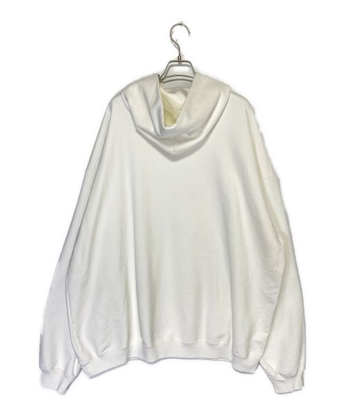 BALENCIAGA（バレンシアガ）BALENCIAGA (バレンシアガ)  Uniform Large Fit Hoodie ホワイト サイズ:XSの古着・服飾アイテム