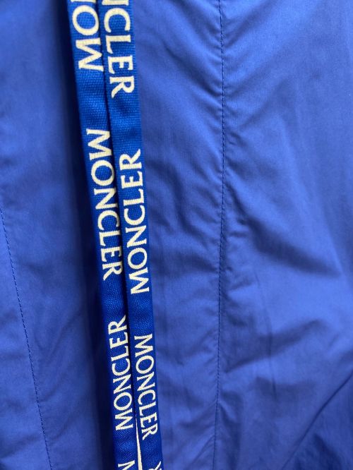 MONCLER（モンクレール）MONCLER (モンクレール) CARLES GIUBBOTTO ブルー サイズ:7の古着・服飾アイテム