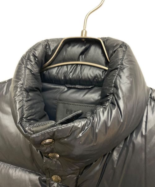 PRADA（プラダ）PRADA (プラダ) ナイロンダウンジャケット ブラック サイズ:50の古着・服飾アイテム