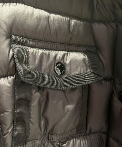 MONCLER（モンクレール）MONCLER (モンクレール) HERMINEダウンコート ブラック サイズ:4の古着・服飾アイテム