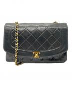 CHANELシャネル）の古着「ダイアナ ショルダーバッグ」｜ブラック
