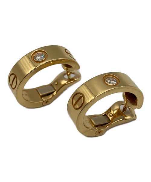 Cartier（カルティエ）Cartier (カルティエ) ラブピアス1Pダイヤの古着・服飾アイテム
