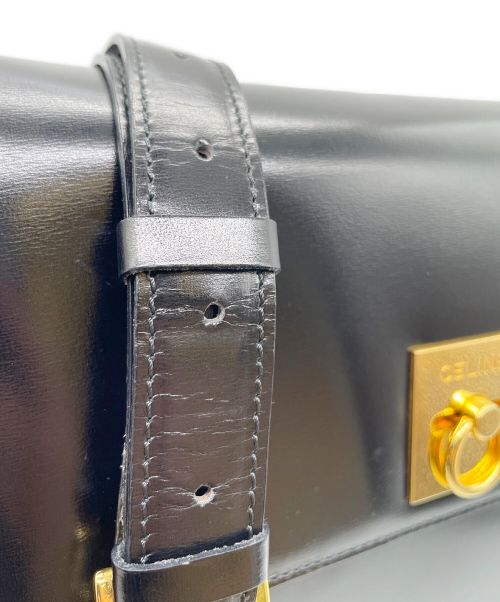 CELINE（セリーヌ）CELINE (セリーヌ) ショルダーバッグ ブラック サイズ:-の古着・服飾アイテム