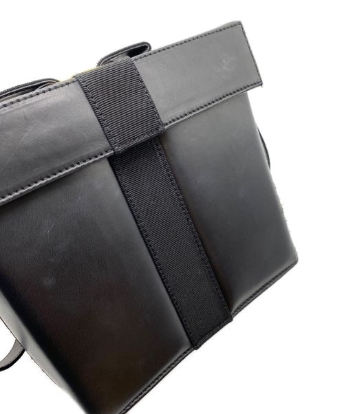 Salvatore Ferragamo（サルヴァトーレ フェラガモ）Salvatore Ferragamo (サルヴァトーレ フェラガモ) ヴァラリボンショルダーバッグ ブラック サイズ:-の古着・服飾アイテム