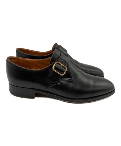 JOHN LOBB（ジョンロブ）JOHN LOBB (ジョンロブ) モンクストラップシューズ ブラック サイズ:5 2/1の古着・服飾アイテム
