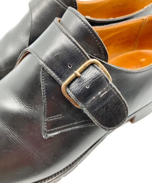 JOHN LOBB（ジョンロブ）JOHN LOBB (ジョンロブ) モンクストラップシューズ ブラック サイズ:5 2/1の古着・服飾アイテム