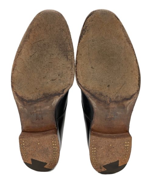 JOHN LOBB（ジョンロブ）JOHN LOBB (ジョンロブ) モンクストラップシューズ ブラック サイズ:5 2/1の古着・服飾アイテム