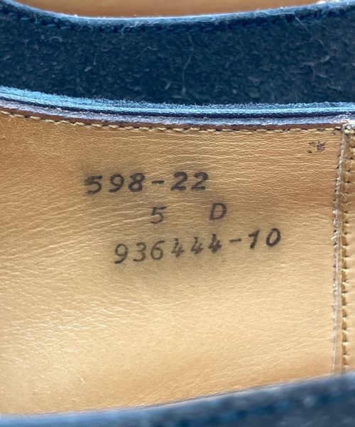 J.M.WESTON（ジェイエムウエストン）J.M.WESTON (ジェイエムウエストン) ハーフハントスプリットトゥダービー ブラウン サイズ:5の古着・服飾アイテム