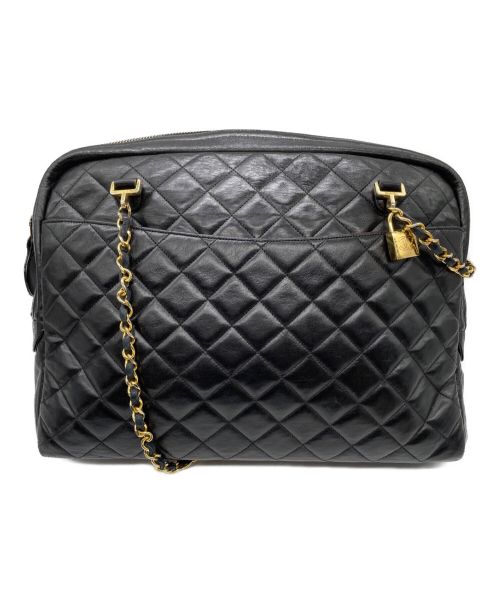 CHANEL（シャネル）CHANEL (シャネル) チェーンショルダーバッグ ブラック サイズ:-の古着・服飾アイテム