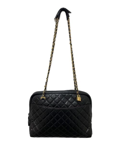 CHANEL（シャネル）CHANEL (シャネル) チェーンショルダーバッグ ブラック サイズ:-の古着・服飾アイテム
