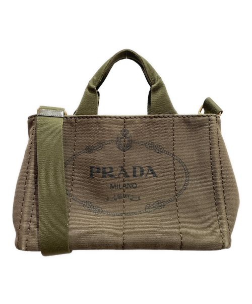 PRADA（プラダ）PRADA (プラダ) カナパ オリーブ サイズ:-の古着・服飾アイテム