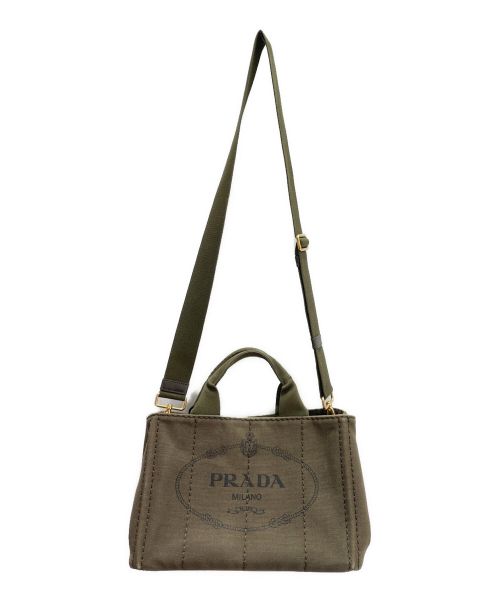 PRADA（プラダ）PRADA (プラダ) カナパ オリーブ サイズ:-の古着・服飾アイテム