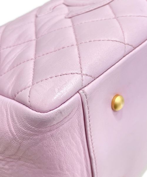 CHANEL（シャネル）CHANEL (シャネル) チェーンマトラッセバッグ ピンクの古着・服飾アイテム