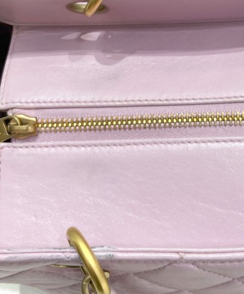CHANEL（シャネル）CHANEL (シャネル) チェーンマトラッセバッグ ピンクの古着・服飾アイテム