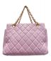 CHANEL (シャネル) チェーンマトラッセバッグ ピンク：128000円
