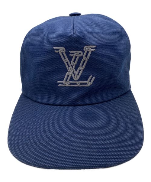 LOUIS VUITTON（ルイ ヴィトン）LOUIS VUITTON (ルイ ヴィトン) LVチェーンキャップ ネイビー サイズ:Mの古着・服飾アイテム