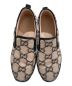 GUCCI (グッチ) GG ウール スリッポン ベージュ サイズ:7 1/2：32800円