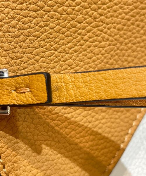 LOEWE（ロエベ）LOEWE (ロエベ) ハンモックミディアム ブラウン×ホワイト サイズ:ミディアムの古着・服飾アイテム