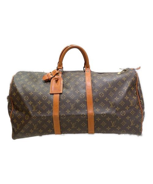 LOUIS VUITTON（ルイ ヴィトン）LOUIS VUITTON (ルイ ヴィトン) キーポル55 ブラウン サイズ:55の古着・服飾アイテム